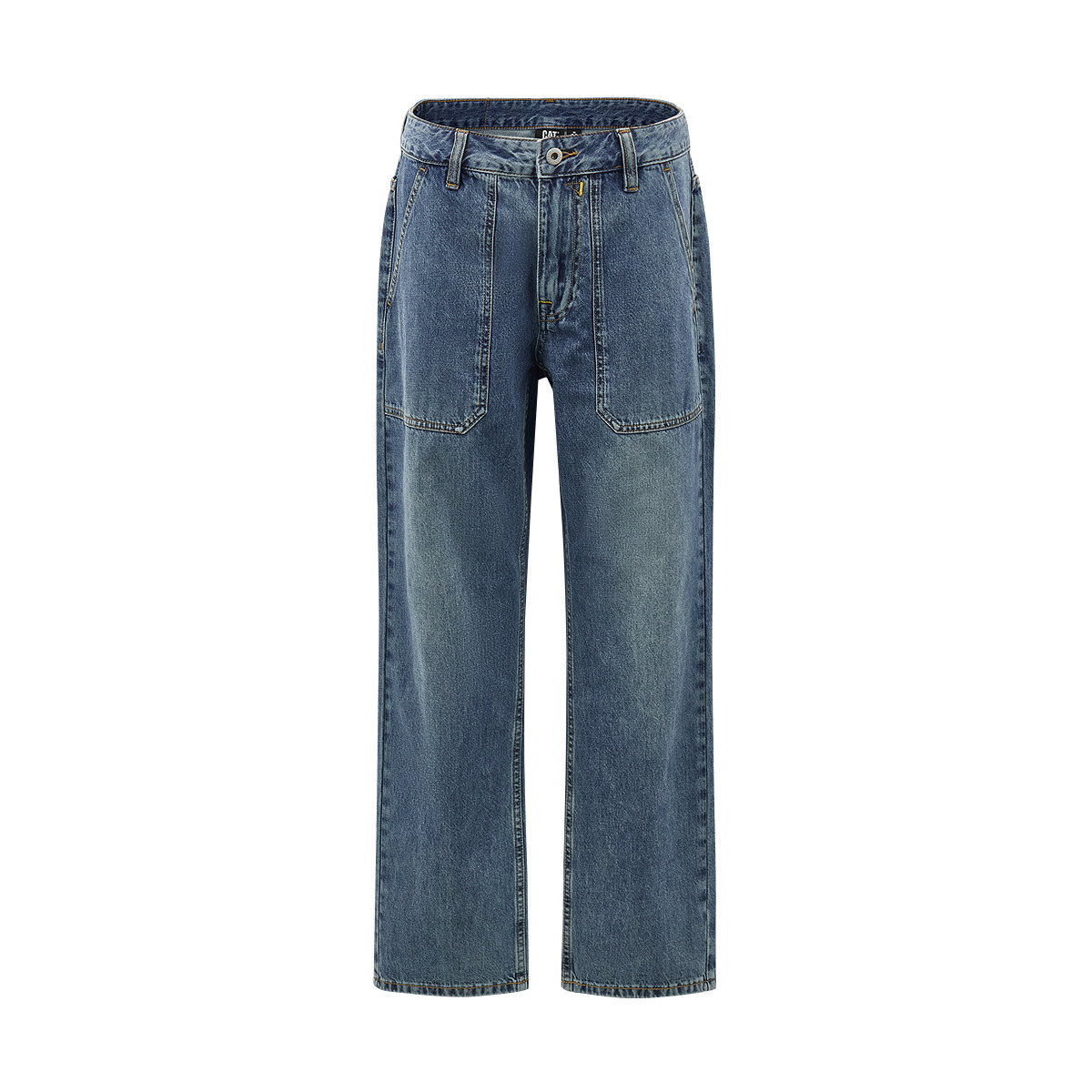 

CAT Джинсы мужские Medium синие прямого кроя