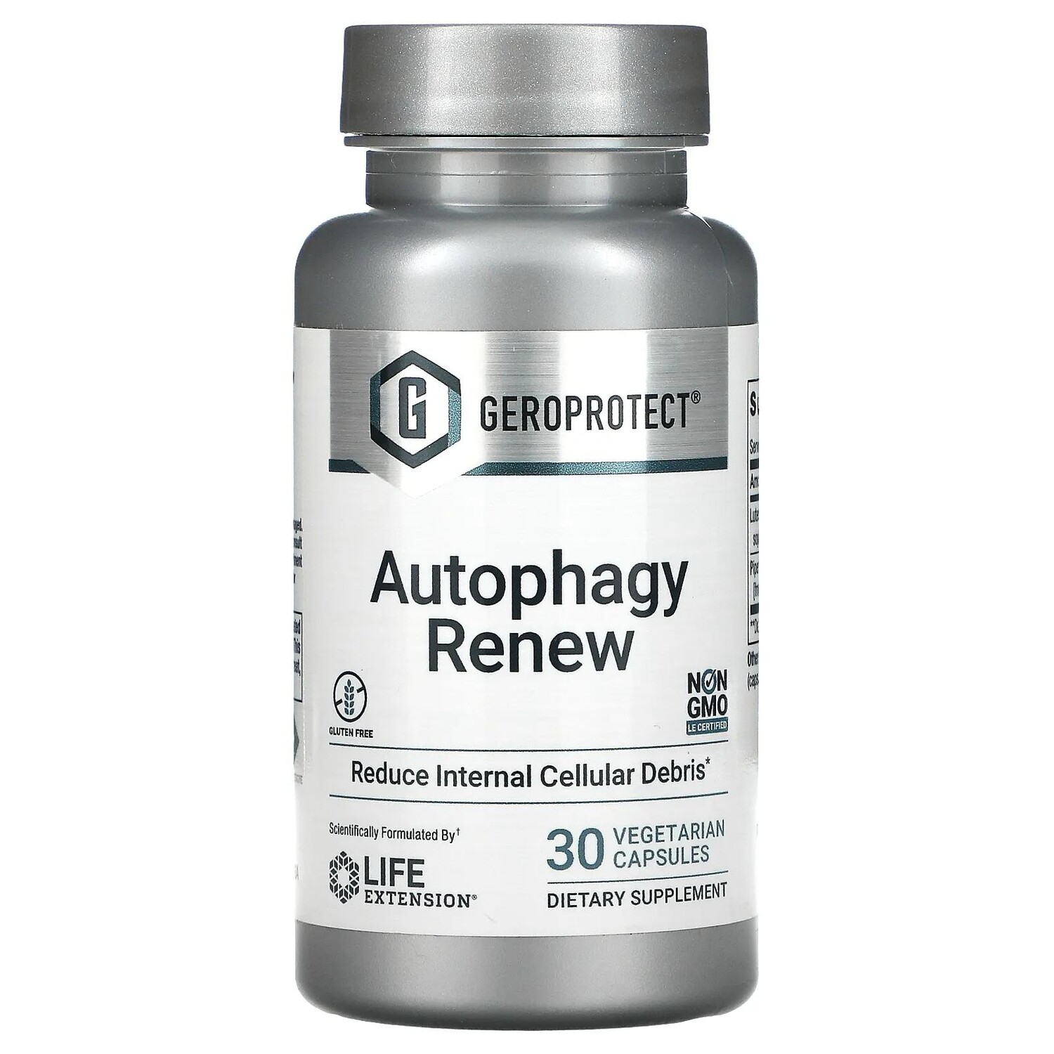

Life Extension GeroProtect Autophagy Renew 30 вегетарианских капсул