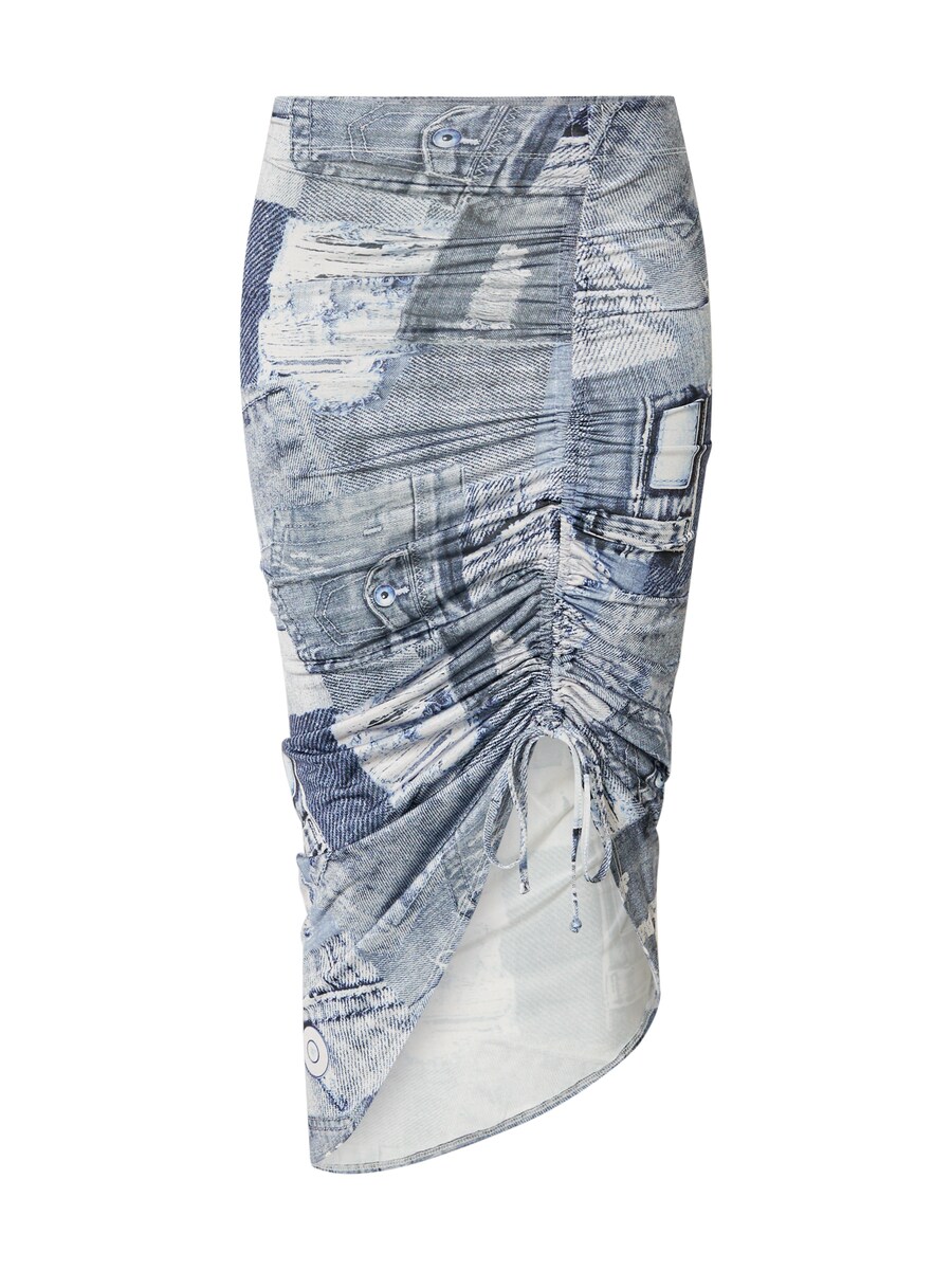 

Юбка NLY by Nelly, цвет Smoke blue/Blue denim