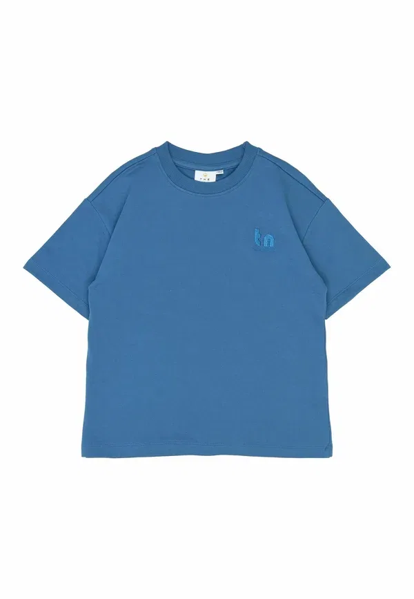 Футболка Rasmus os s_s basic t-shirt The New, настоящий синий — фото 3