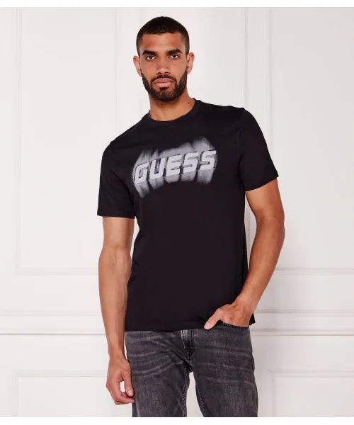 

Футболка Асканио Regular fit Guess Active, черный