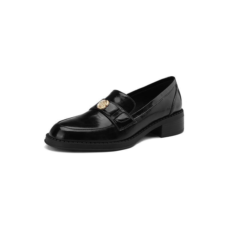 

Лоферы женские Tataya, цвет Black Fleece-Lined