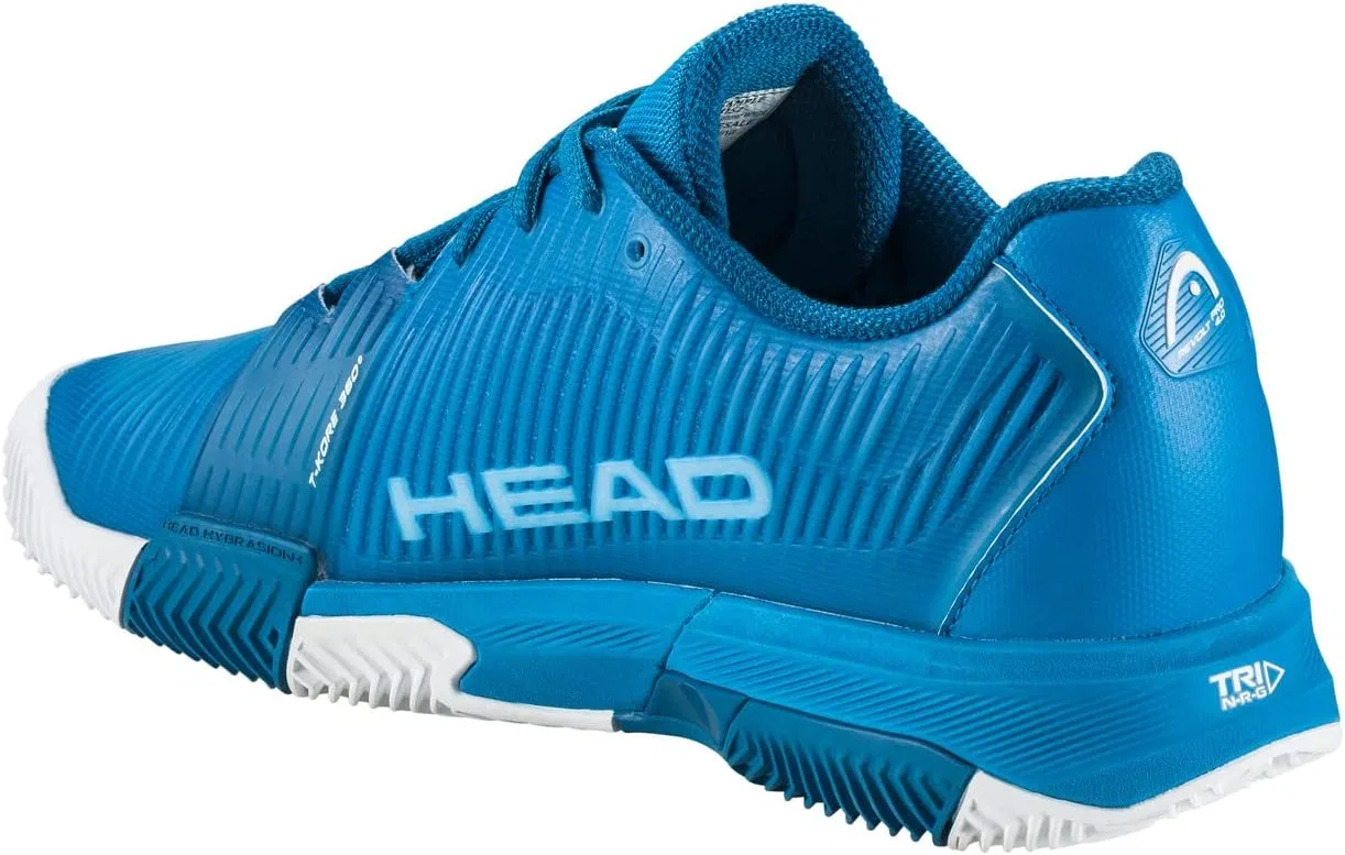 Мужские теннисные кроссовки HEAD Revolt Pro 4.0 Clay Blwh, Blue White — фото 3