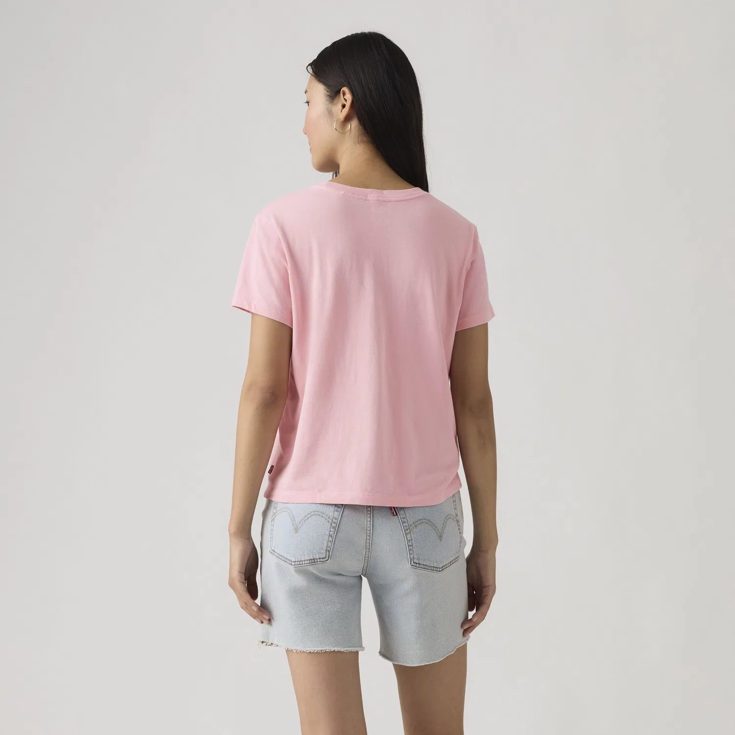 Футболка с коротким рукавом и графическим логотипом Levi's, Pink — фото 4