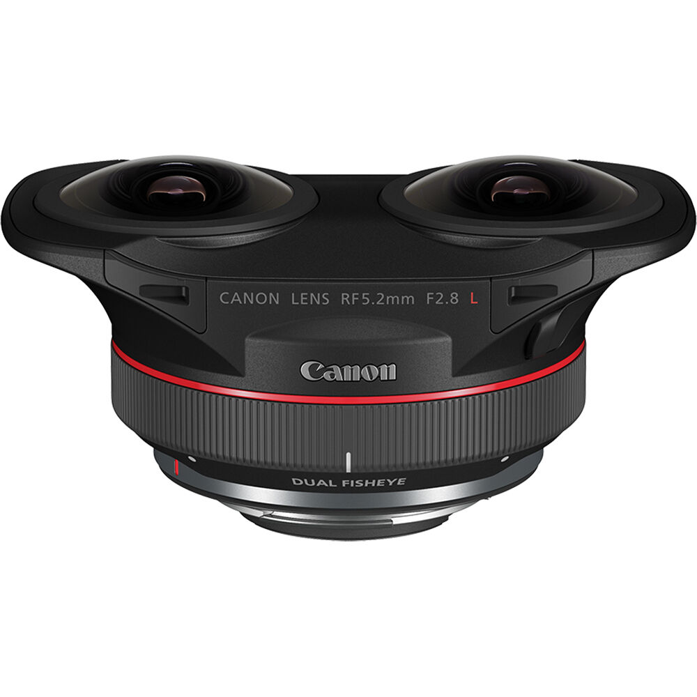 

Объектив для беззеркальных камер Canon RF 5.2mm f/2.8 L Dual Fisheye 3D VR Lens 5554C002