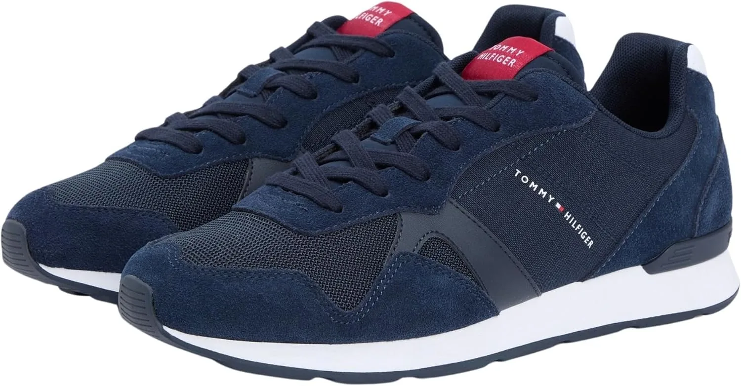 Мужские низкие кеды Tommy Hilfiger Maxlite Mix Fm0fm05830, голубой — фото 3