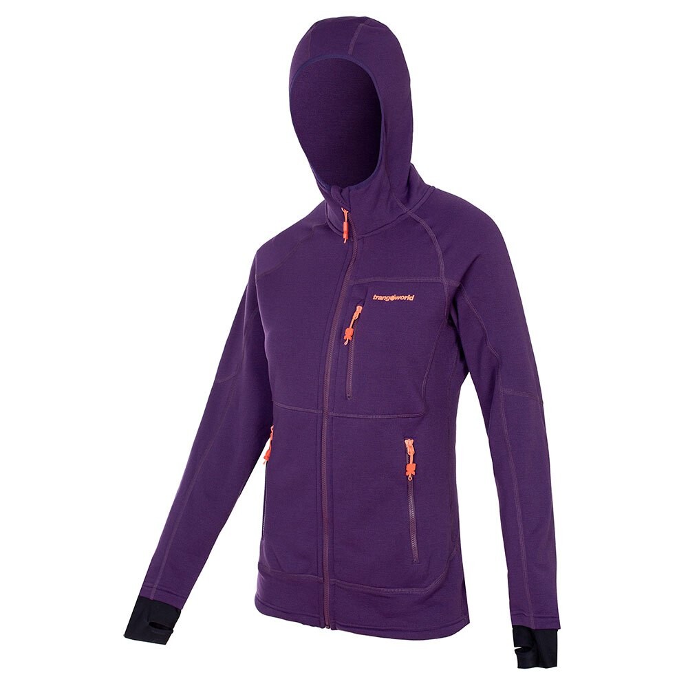 

Толстовка на молнии Trangoworld TRX2 Stretch Pro Hooded, фиолетовый