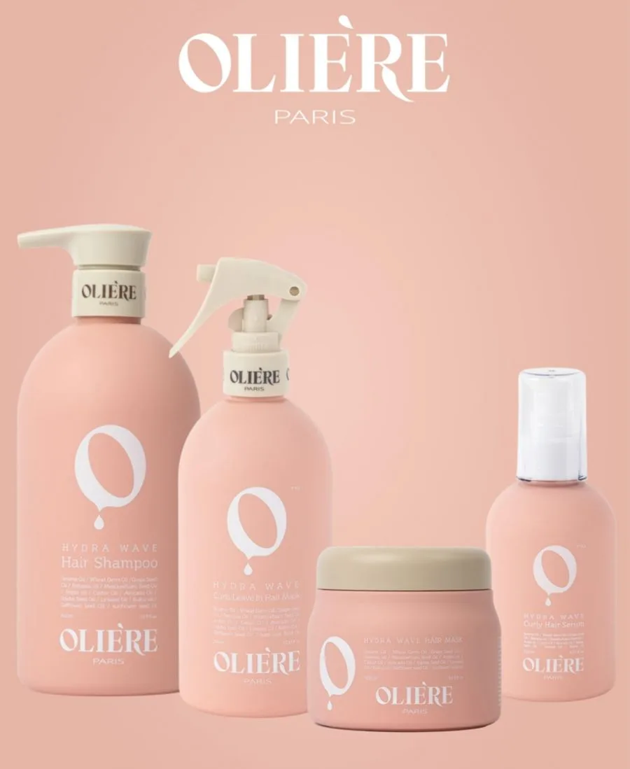 Oliere Paris Набор для ухода за волосами Hydra Wave с увлажняющим эффектом для придания формы локонам и контроля над пушистостью — фото 2