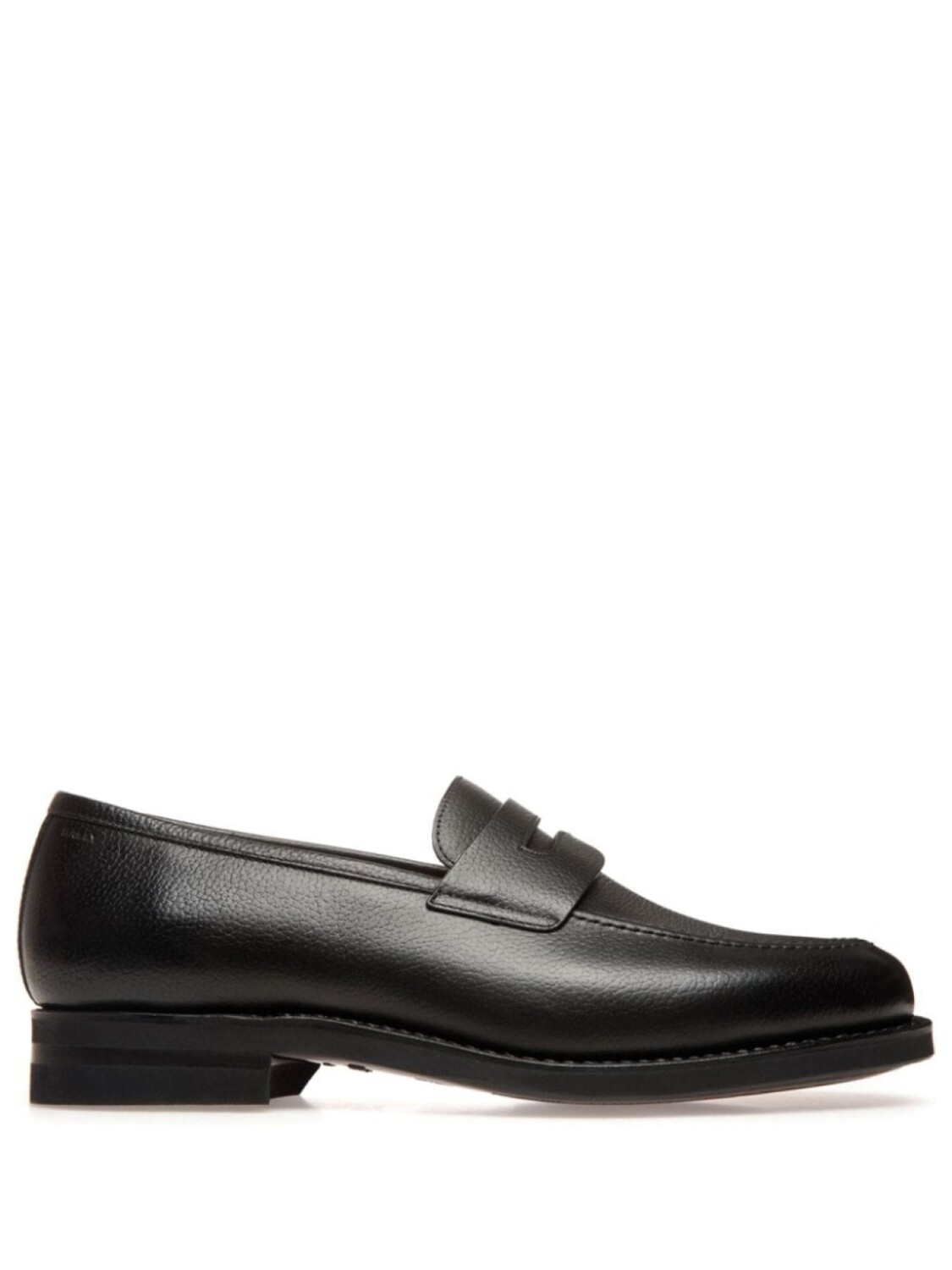 

Лоферы из зернистой кожи Bally, черный