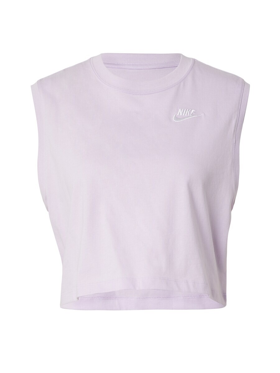 

Укороченный топ Nike Sportswear Top CLUB, сиреневый