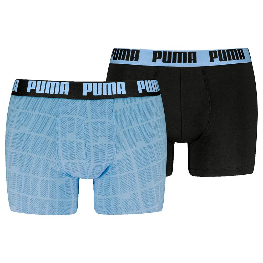 

Боксеры 2 шт Puma Logo Print boxers 2 units, синий