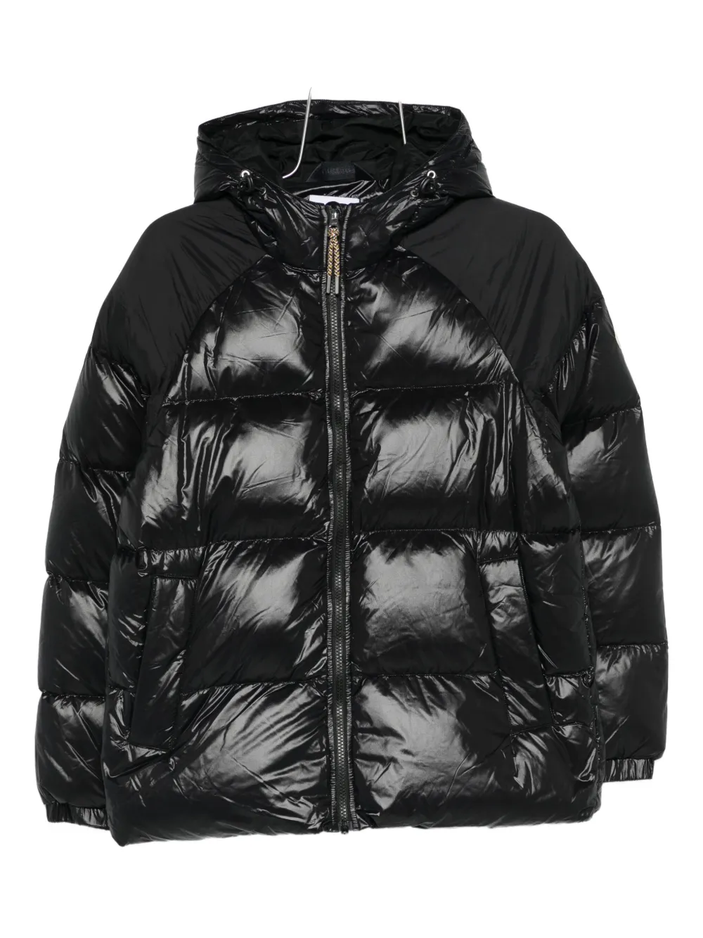 

Стеганая куртка с капюшоном Pyrenex Kids, черный