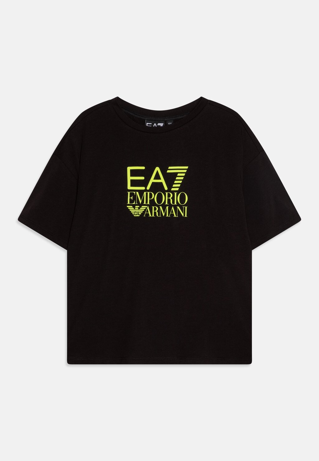 

Футболка с принтом EA7 Emporio Armani, черный