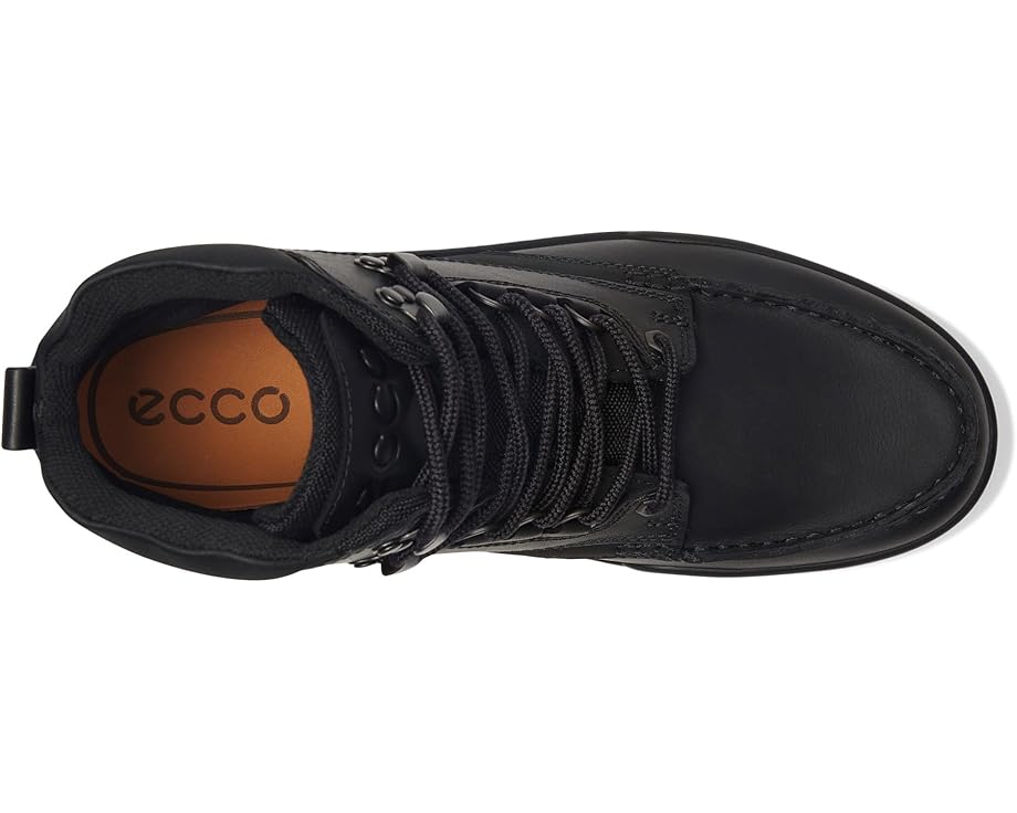 Мужские ботинки для хайкинга ECCO Sport Track 25 Gore-Tex, Black Leather/Black Nubuck — фото 2