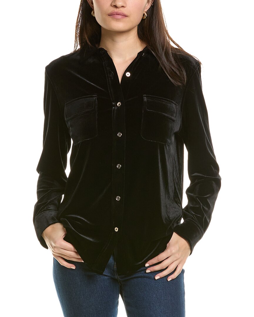 

Рубашка Jones New York Velour Utility, черный