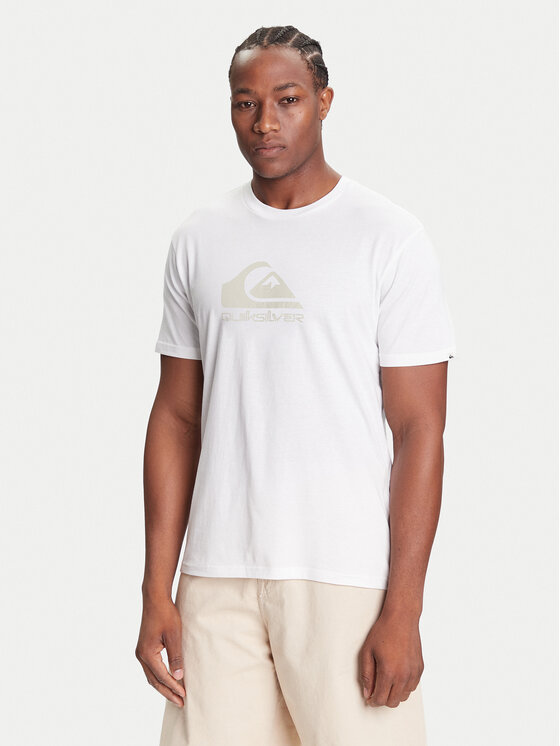

Футболка regular fit Ev Comp Logo EQYZT08182 Quiksilver, белый