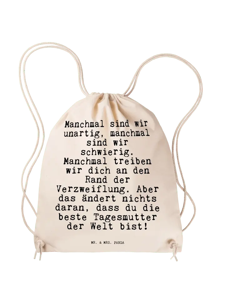 

Спортивная сумка Mr. & Mrs. Panda, кремовый