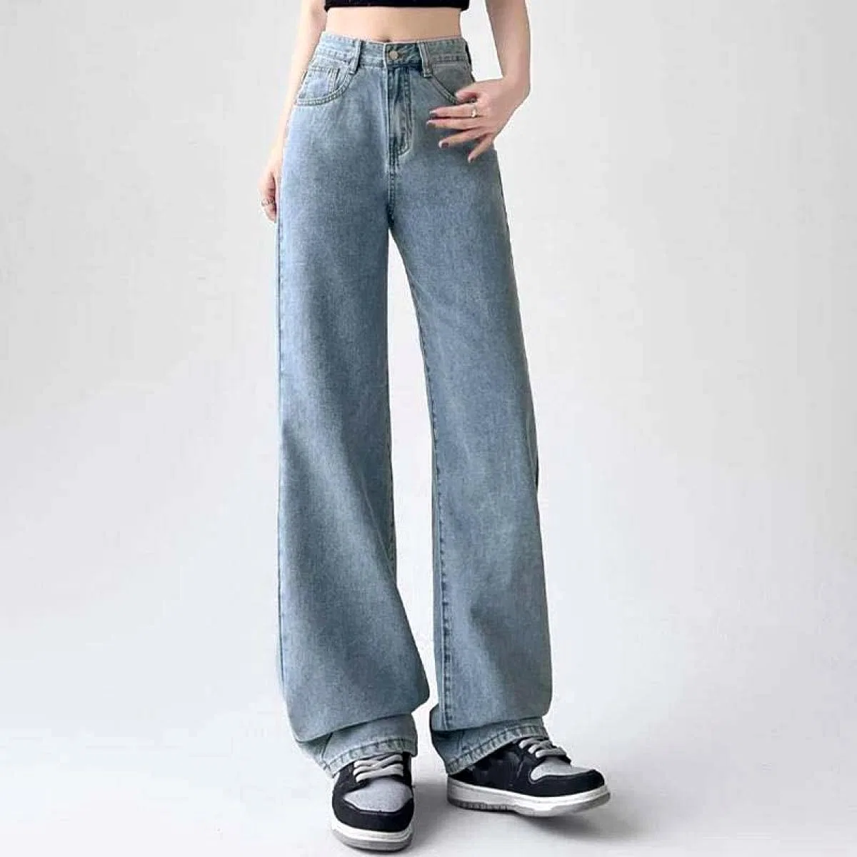 Джинсы клеш от талии, Urban Jeans, серый — фото 3