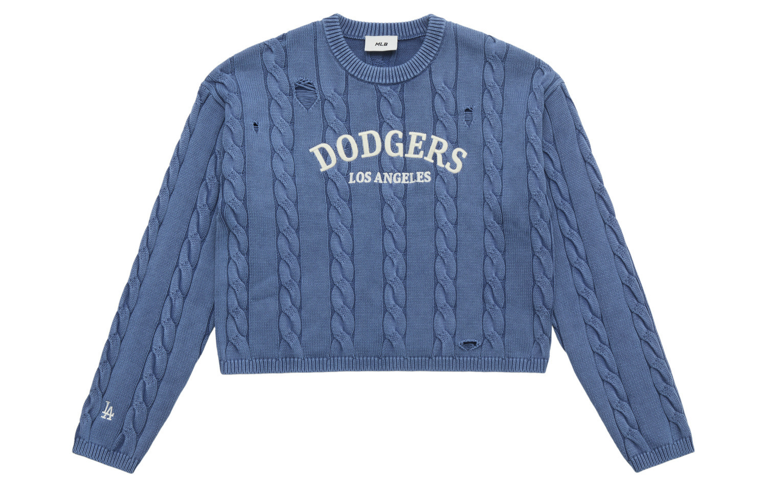 

MLB Свитер Los Angeles Dodgers в стиле преппи, женский, глубокий фиолетовый