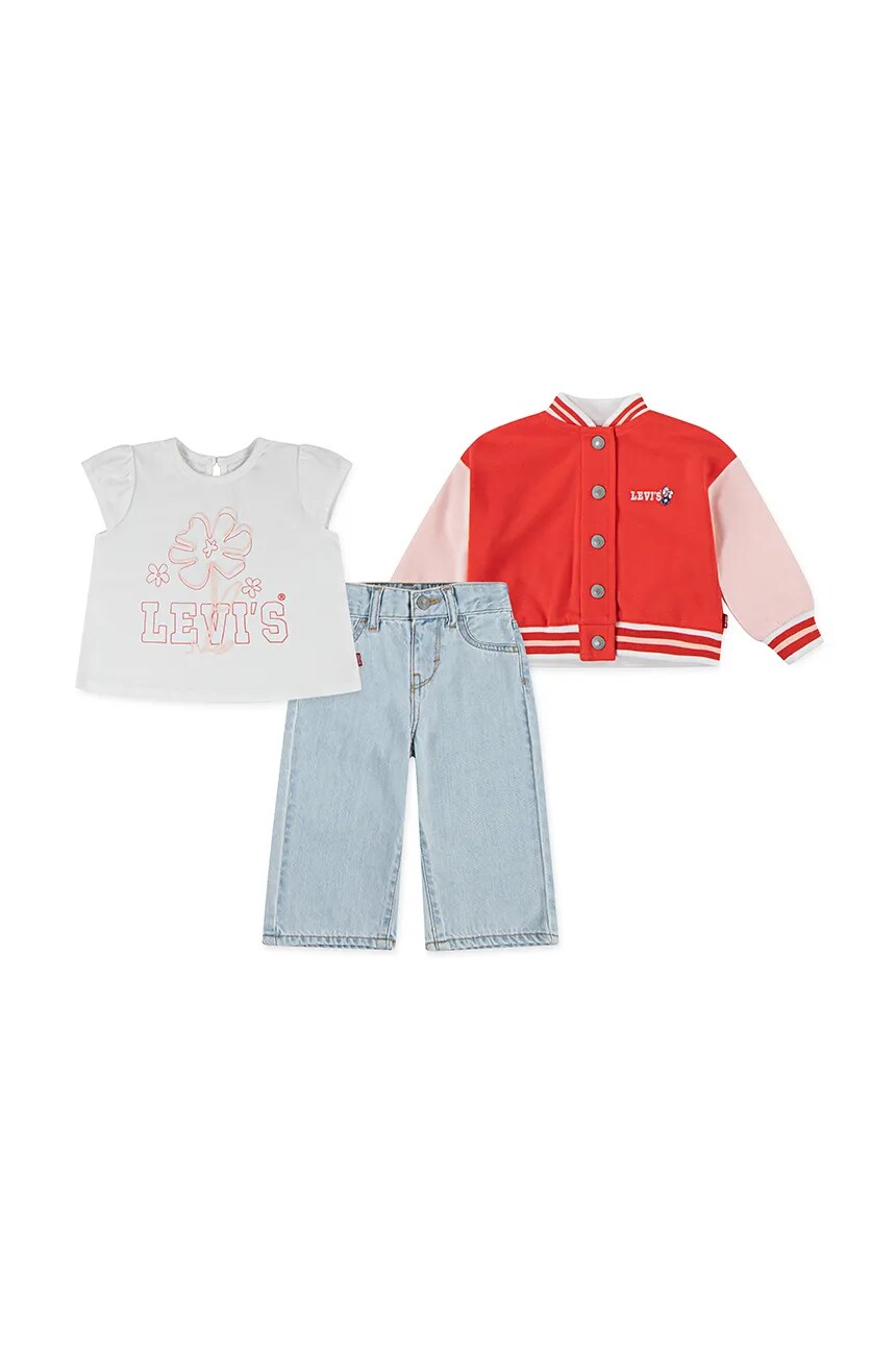 

Комплект BOMBER TEE AND WIDE PANT S Levi'S, красный