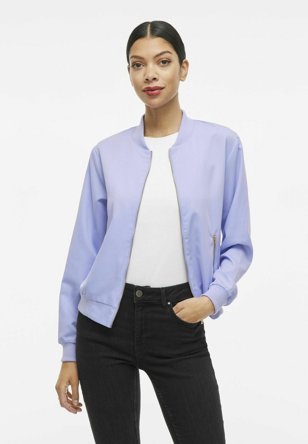 

Куртка-бомбер REISSVERSCHLUSS VILA, сиреневый