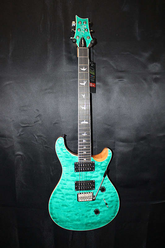 

Электрогитара PRS SE Custom 24 Quilt 2023 - Turquoise