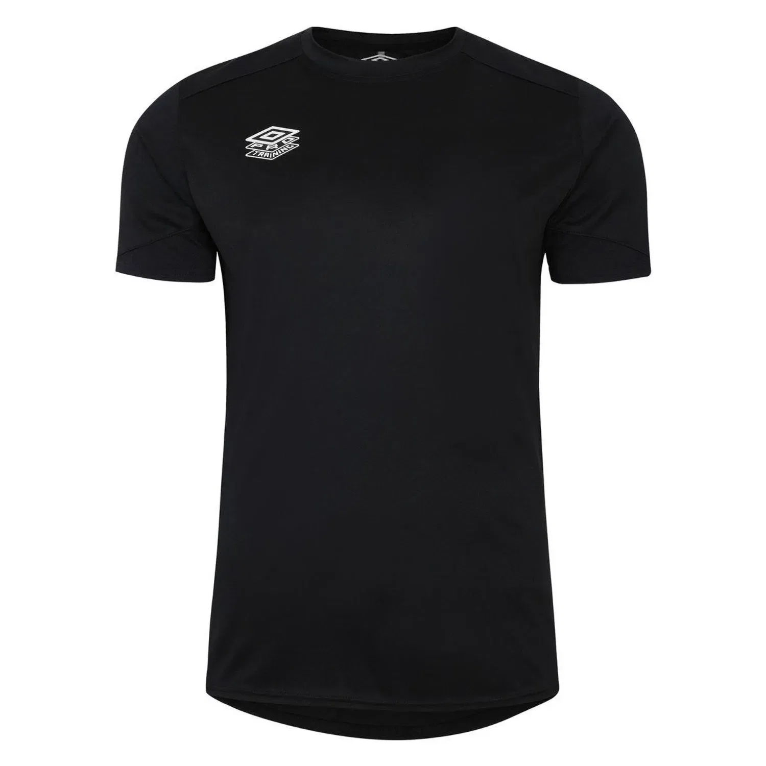 Футболка тренировочная с силиконовым логотипом Umbro, черный