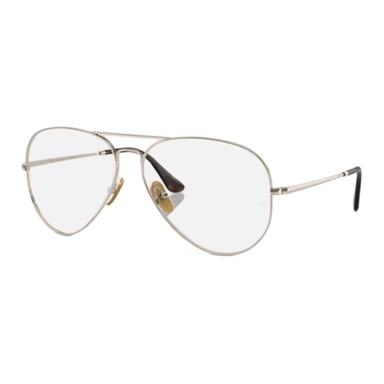 

RayBan Титановые авиаторские очки унисекс разноцветные, Gold