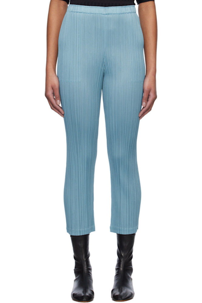 

Синие брюки Monthly Colors January PLEATS PLEASE ISSEY MIYAKE