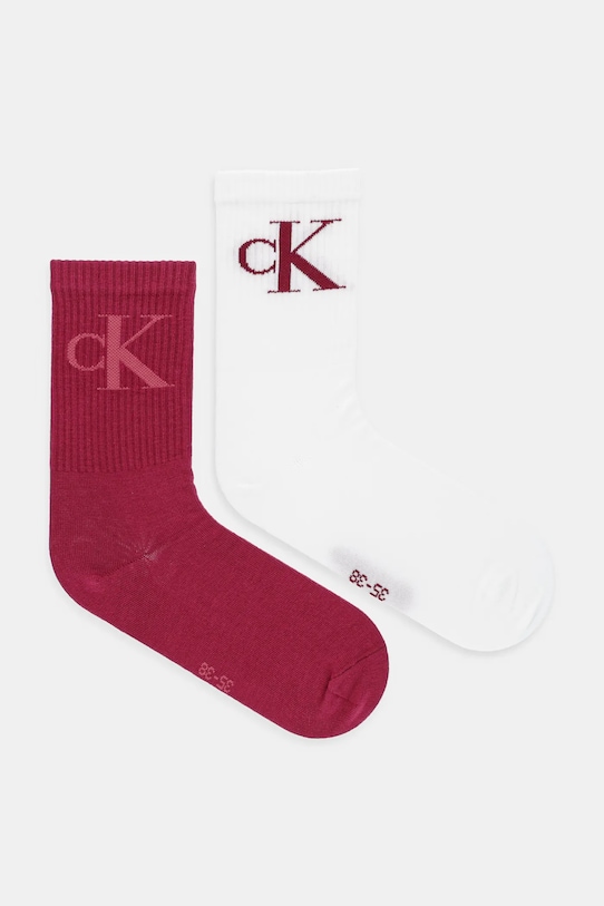 

2 пары носков Calvin Klein Jeans, розовый