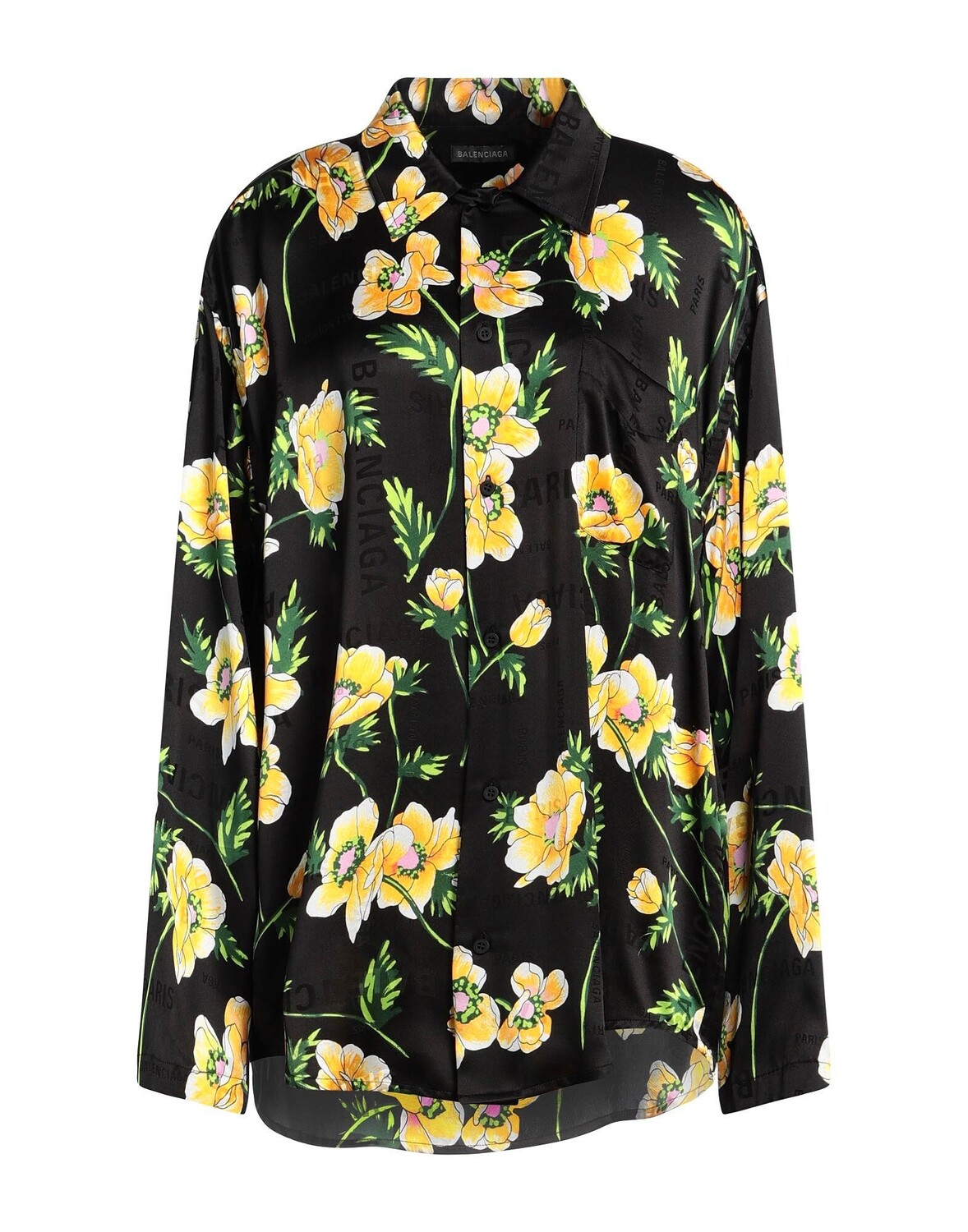 

Рубашка Balenciaga, черный