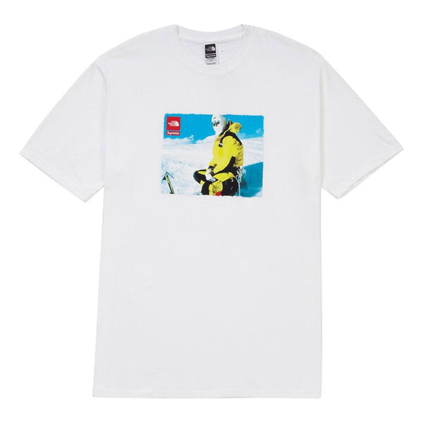 

Футболка fw18 the north face photo white tee Supreme, белый