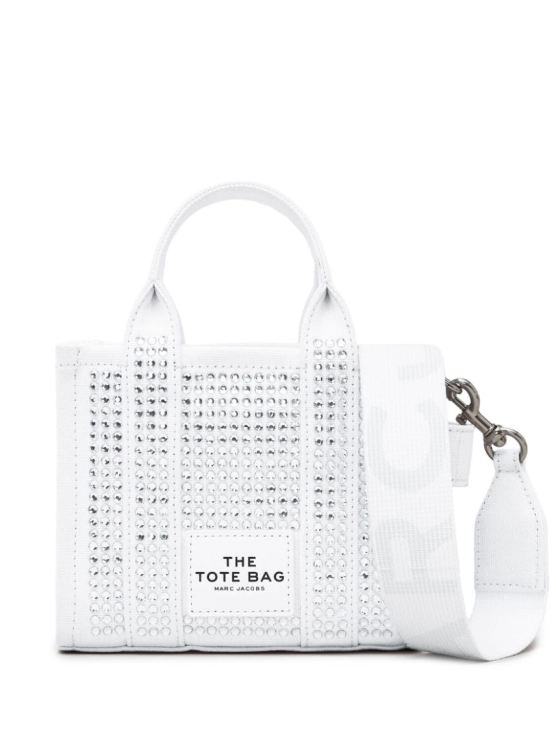 

Marc Jacobs сумка The Crystal Canvas Crossbody Tote, белый
