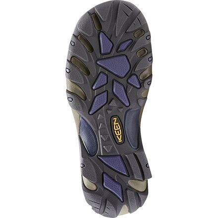 

Походные ботинки Targhee II Mid женские KEEN, цвет Goat/Crown Blue