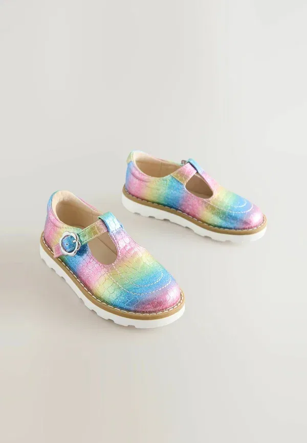 Детские туфли Next, multi rainbow shimmer, мультицвет с радужным блеском — фото 2