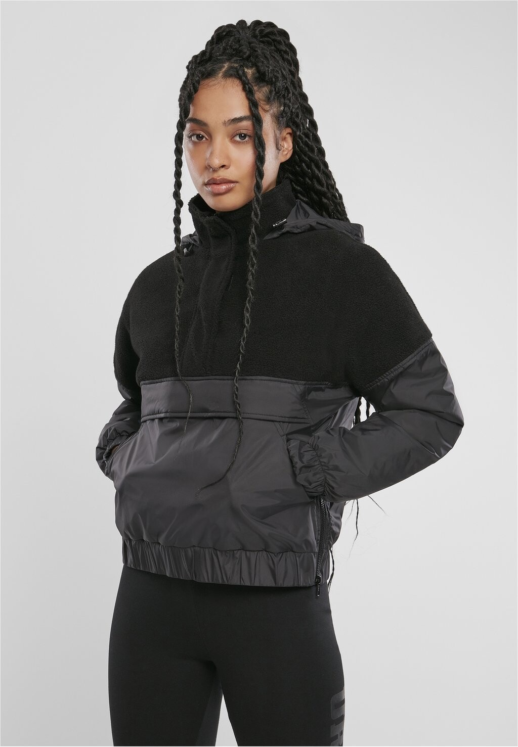 

Зимняя куртка Urban Classics, цвет black/black