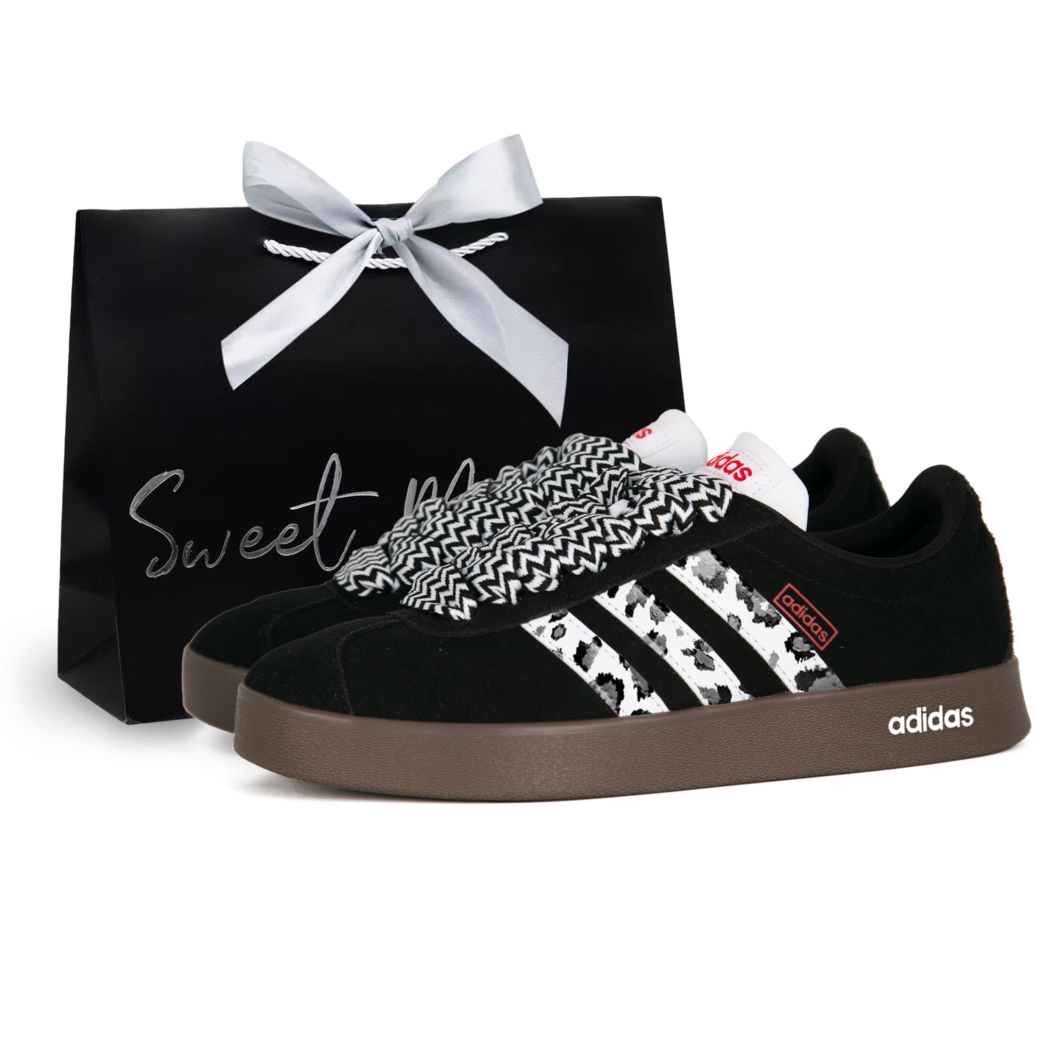 

Кроссовки для скейтбординга Court Panther Power Awake, Classic Shell Head, в комплекте с коробкой Износостойкие низкие кроссовки, унисекс Adidas, черный