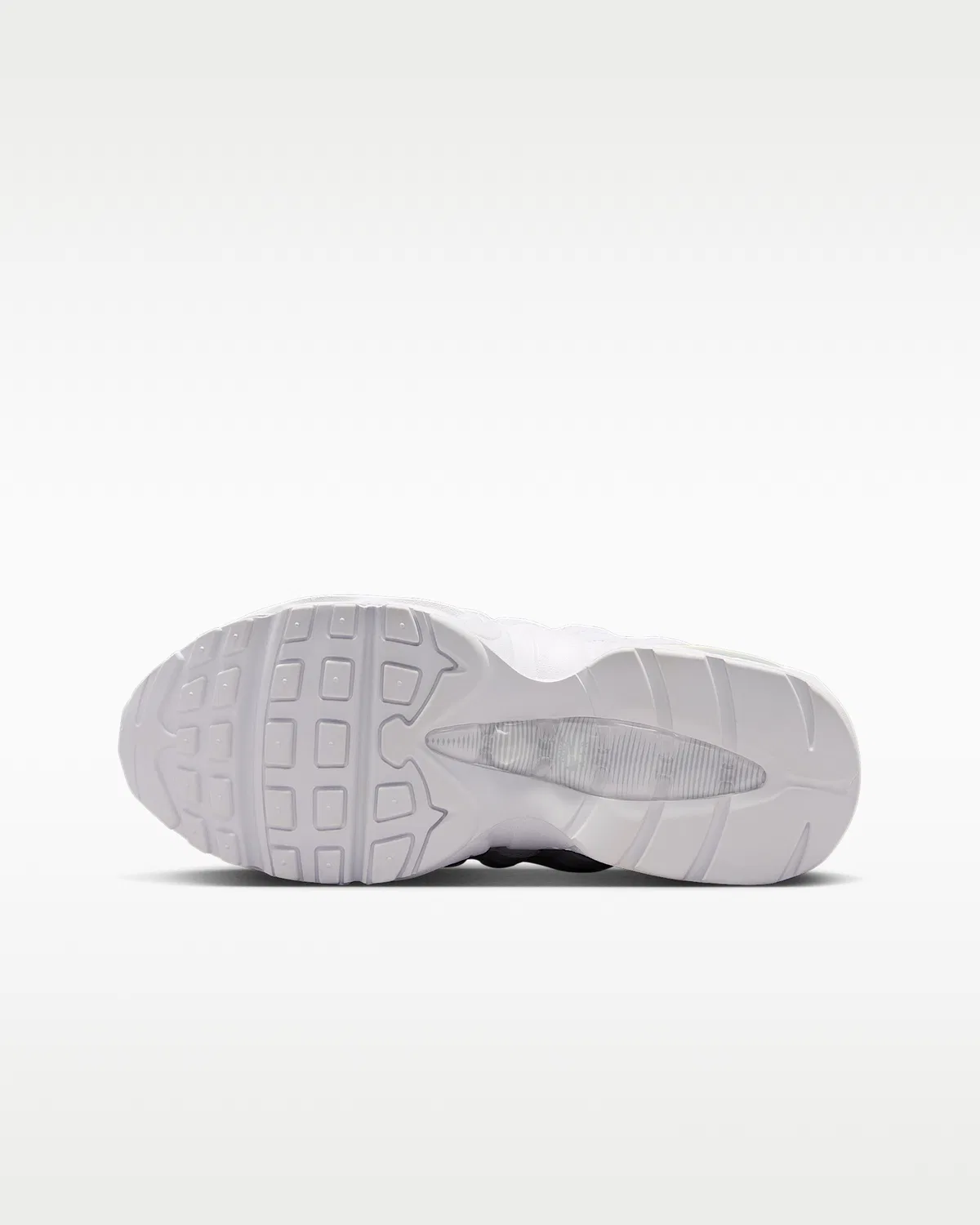 Кроссовки Nike Air Max 95 Big Bubble для детей, White/White/Pure Platinum/White — фото 2