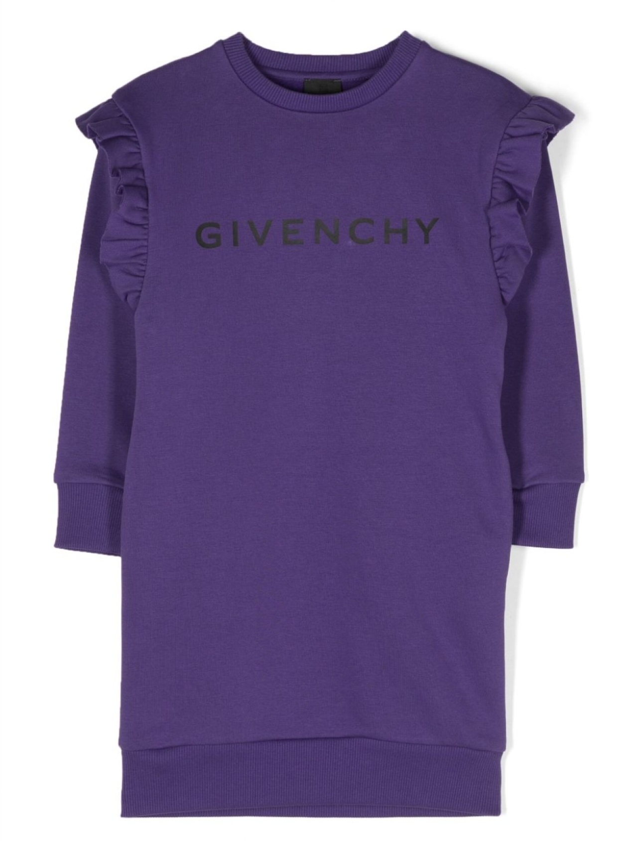 

Givenchy Kids платье-толстовка с логотипом, фиолетовый