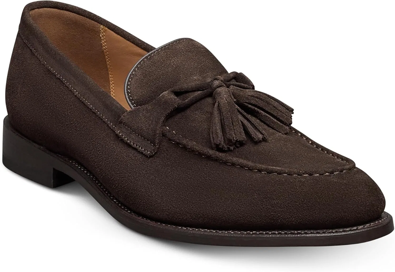 Лоферы с кисточками Allen Edmonds, горький шоколад