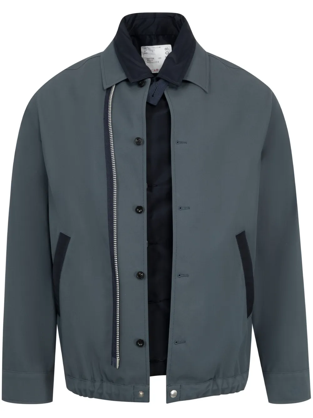 

Бомбер Twill SACAI, синий