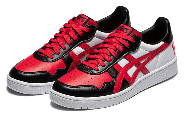 Кроссовки японские s bukatsu shoes красные Asics, белый — фото 4