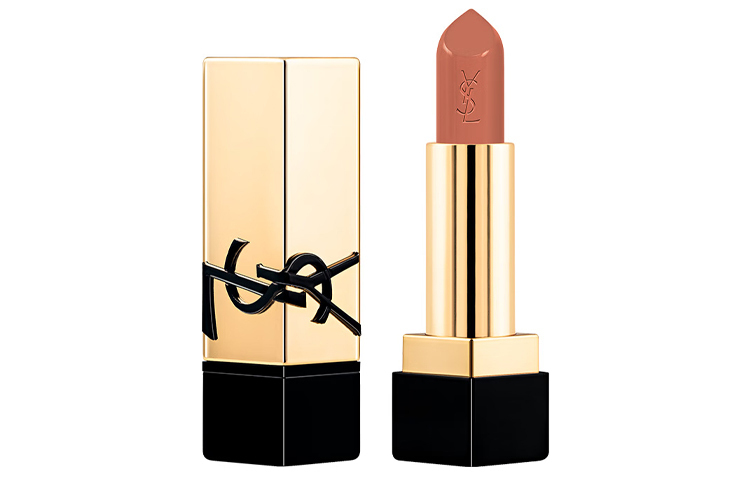 

Образец рельефной квадратной тубы, золотая туба помада легко растушевывается натуральный тон 1,3 г SAINT LAURENT