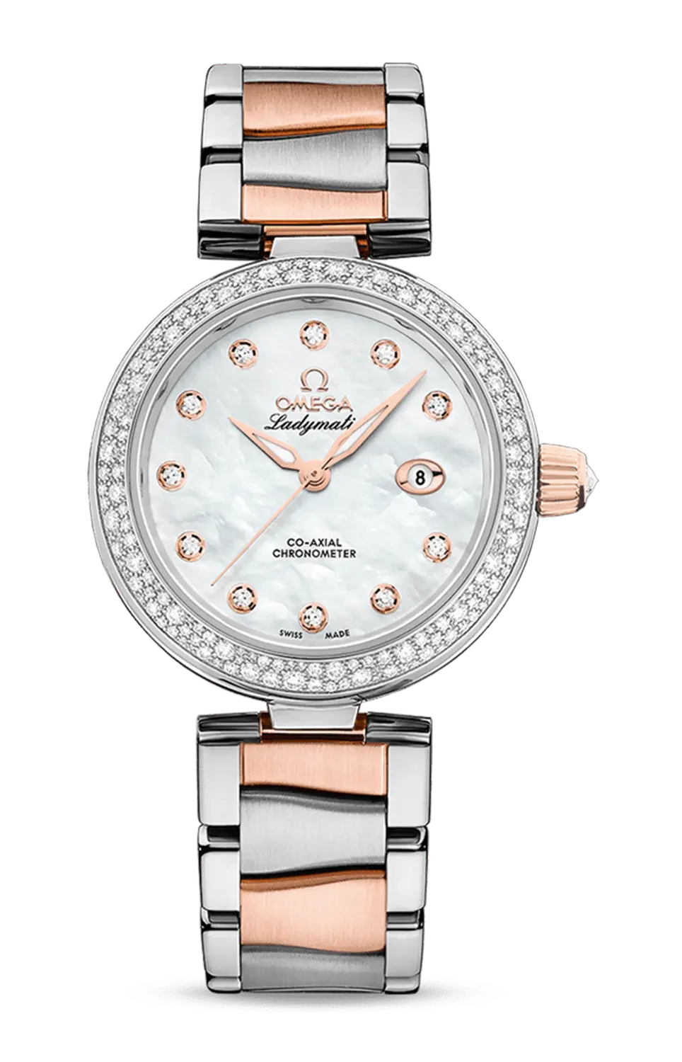 

Часы ladymatic co axial sedna gold Omega