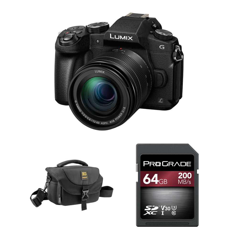 

Беззеркальная камера Panasonic Lumix G85 Mirrorless Camera with 12-60mm Lens and