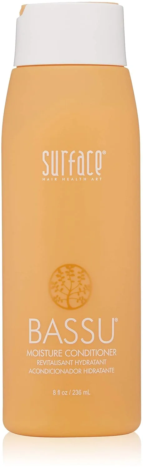 Кондиционер для поверхностных волос Bassu Moisture Conditioner - Увлажняет, распутывает и смягчает - 237 мл Surface Hair, Formulated to protect color-treated hair from fading and damage