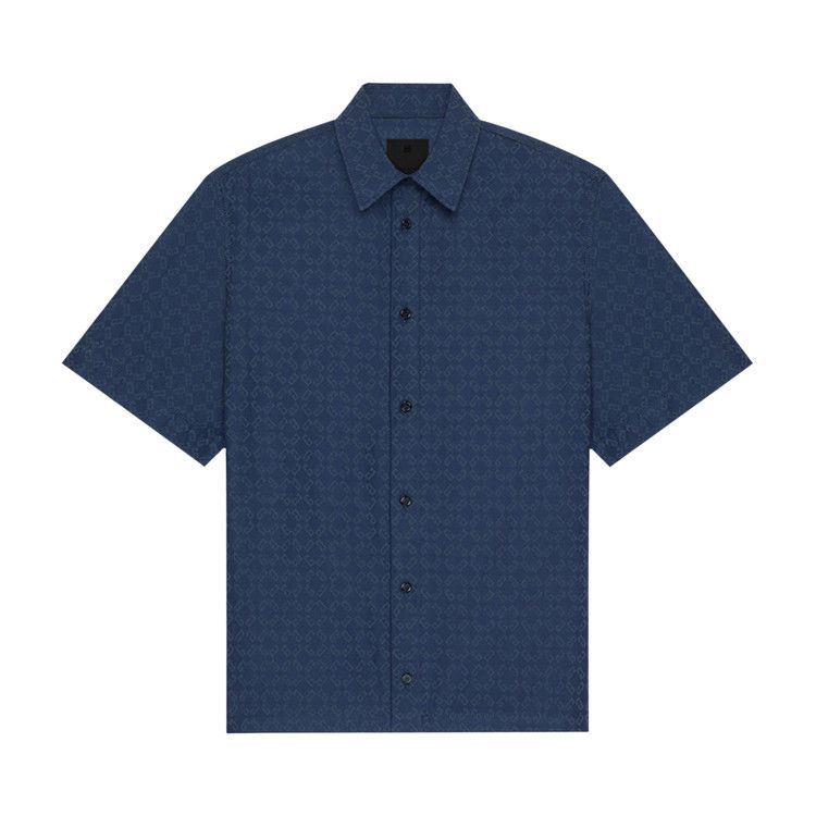 

Рубашка Givenchy Monogram Jaquard Shirt, Grey/Blue