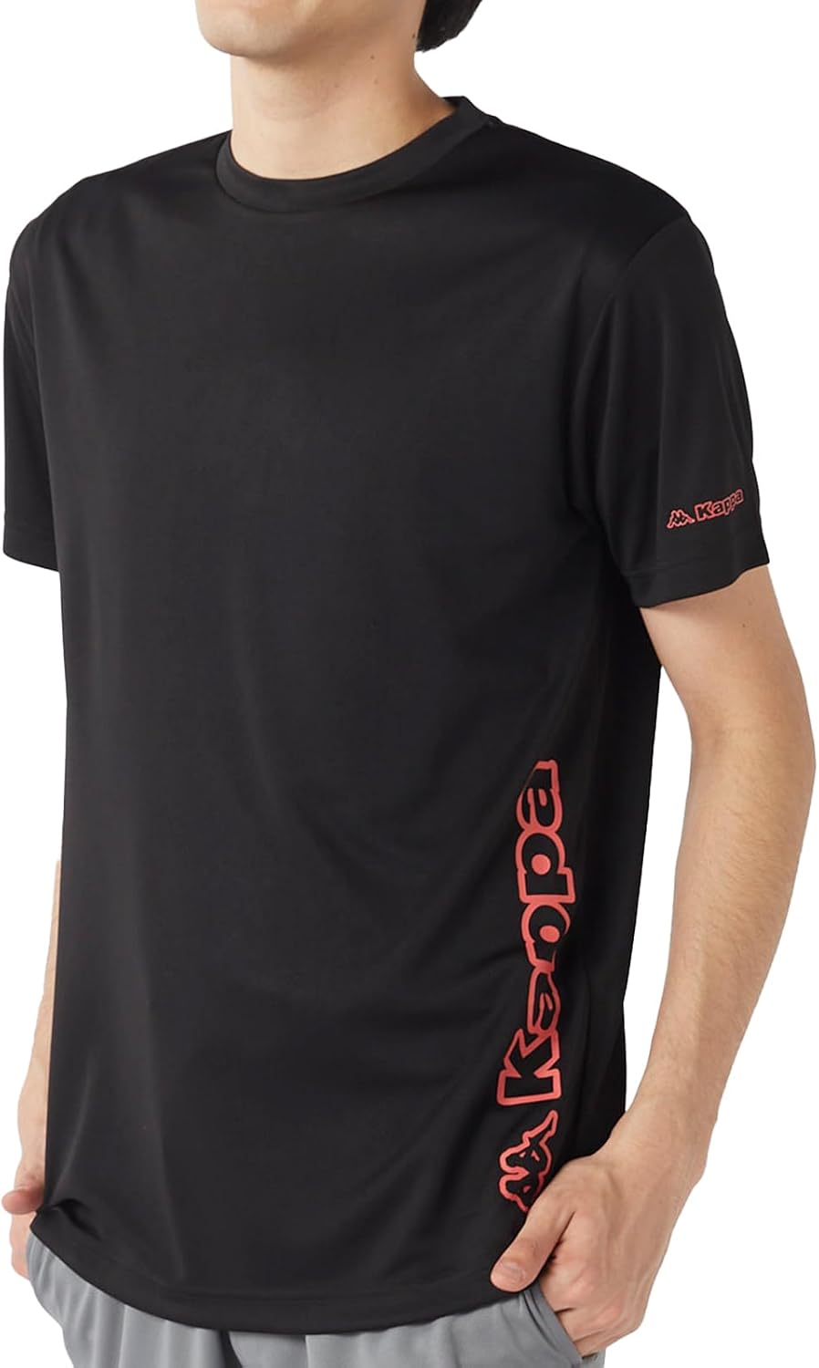 

Мужская футболка с коротким рукавом Kappa 215325 NV, размер Medium, черный