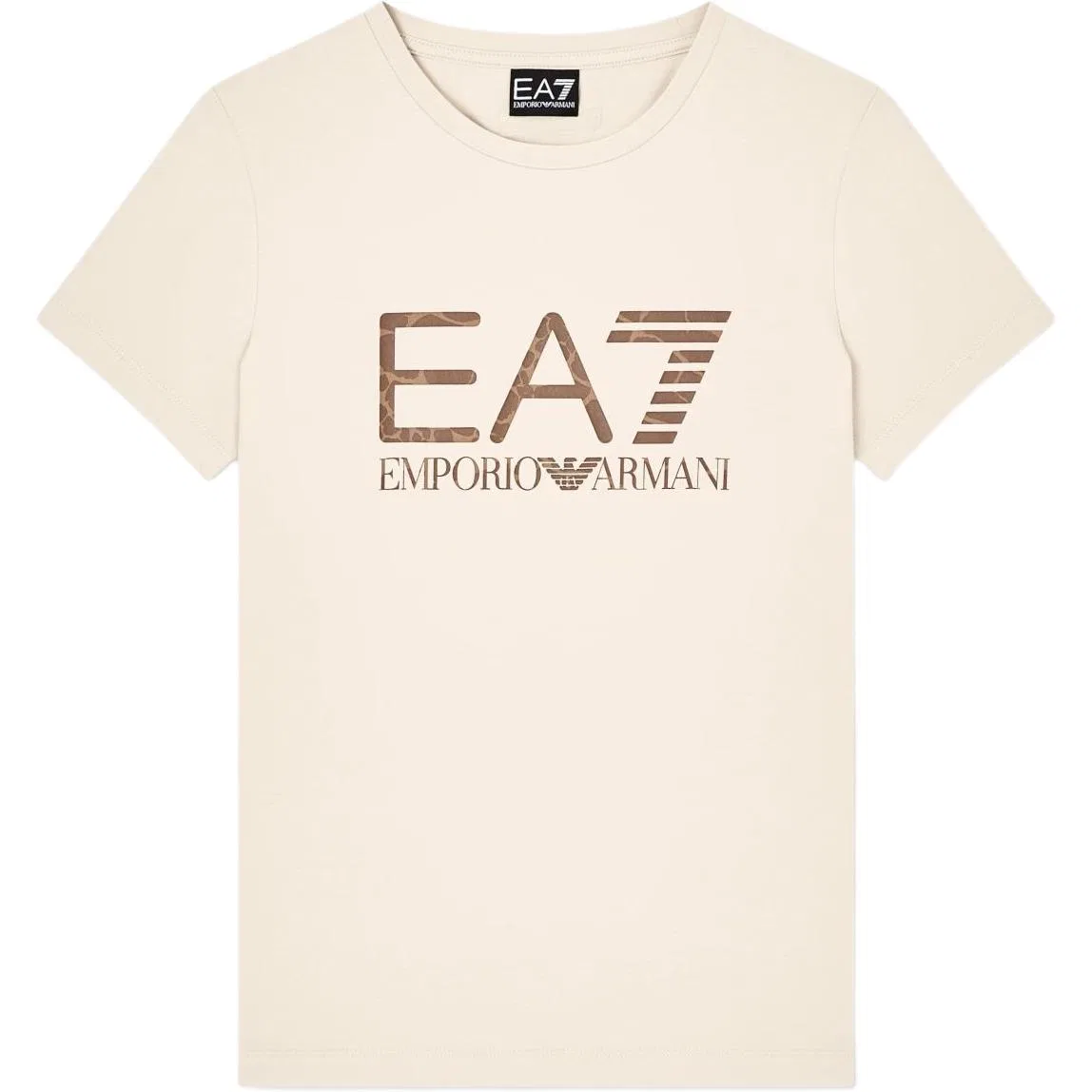 Футболка EA7 Women's EMPORIO ARMANI, Light Umber