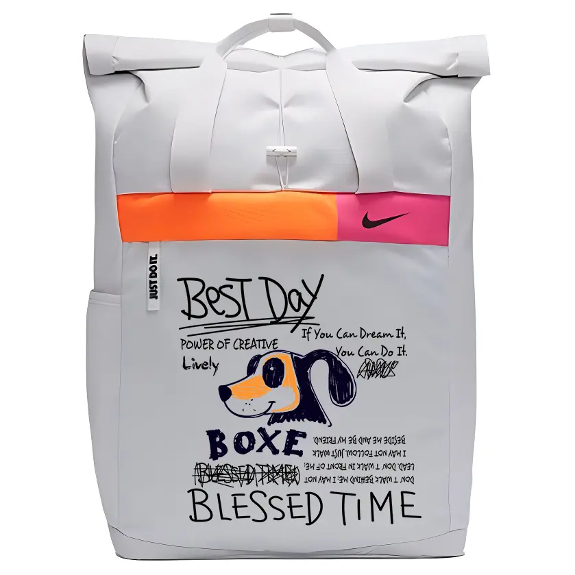

Nike Тканевый рюкзак унисекс белый, Cartoon Puppy